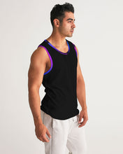 Load image into Gallery viewer, Blue&amp;Purple Rose Men&#39;s Sports Tank
