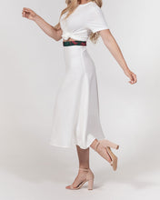 Load image into Gallery viewer, La Colora Women&#39;s A-Line Midi Skirt
