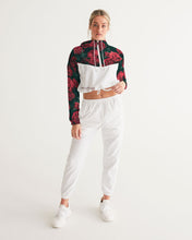 Load image into Gallery viewer, La Colora Women&#39;s Cropped Windbreaker
