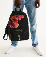 Load image into Gallery viewer, Fall Roses Small Canvas Backpack
