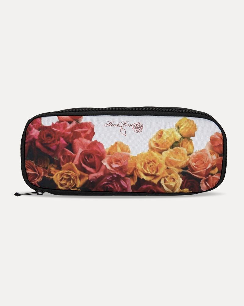 Fall Roses White Pencil Case