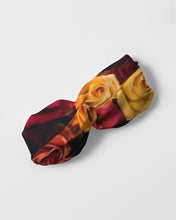 Load image into Gallery viewer, Fall Roses White Twist Knot Headband Set
