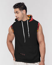 Load image into Gallery viewer, Fall Roses-Black Men&#39;s Premium Heavyweight Sleeveless Hoodie
