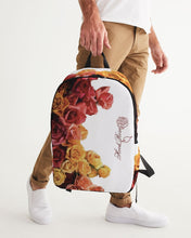 Load image into Gallery viewer, Fall Roses White Large Backpack
