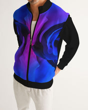 Load image into Gallery viewer, Blue&amp;Purple Rose Men&#39;s Track Jacket
