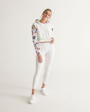 Load image into Gallery viewer, LIMITED EDITION* Pride Rose 2021 Women&#39;s Cropped Hoodie
