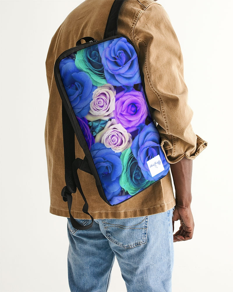 Bloomin' Blues Slim Tech Backpack