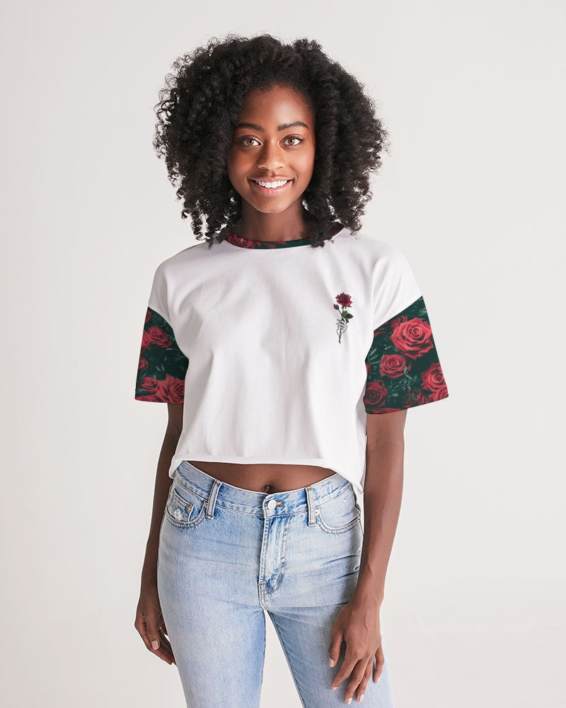 La Colora Women's Lounge Cropped Tee