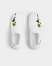 Load image into Gallery viewer, Fall Roses White Women&#39;s Slip-On Flyknit Shoe
