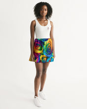 Load image into Gallery viewer, Special Edition* Tie Dye Pride 2021 Women&#39;s Scoop Neck Skater Dress
