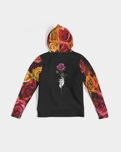 Load image into Gallery viewer, Fall Roses-Black Women&#39;s Hoodie
