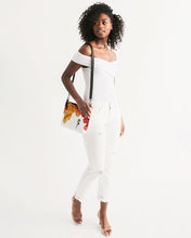 Load image into Gallery viewer, Fall Roses White Daily Zip Pouch

