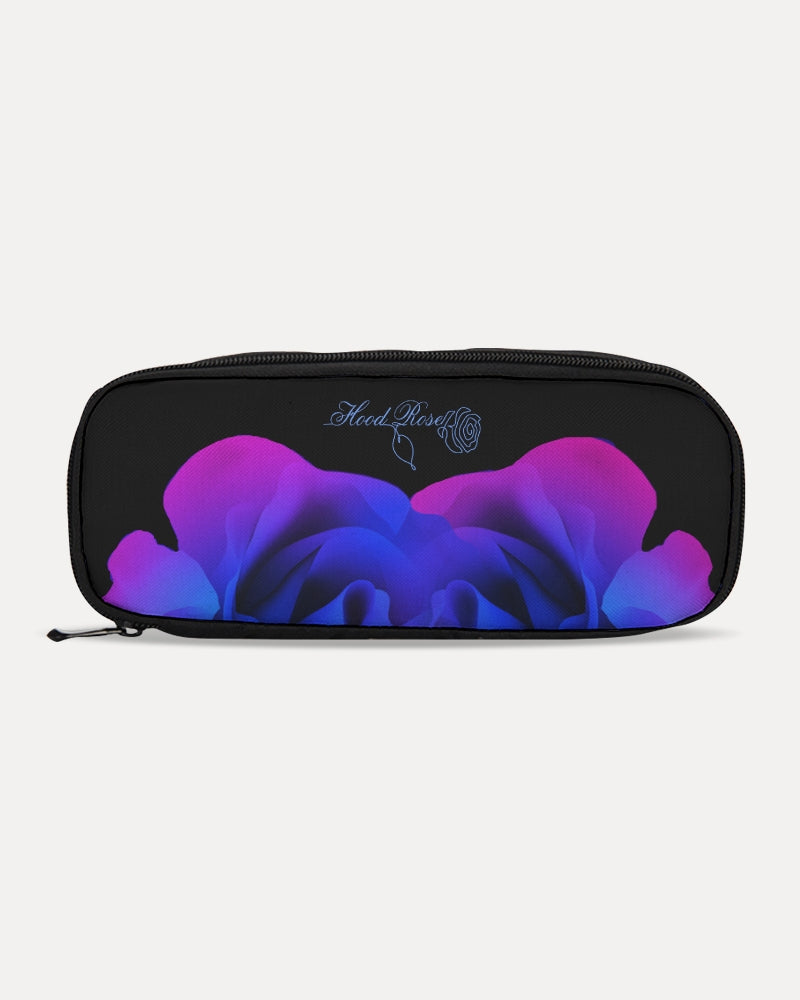 Blue and Purple Rose Pencil Case