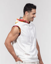 Load image into Gallery viewer, Fall Roses White Men&#39;s Premium Heavyweight Sleeveless Hoodie
