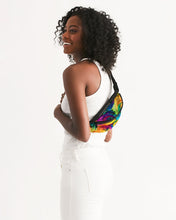 Load image into Gallery viewer, Rainbow-Roses Crossbody Sling Bag
