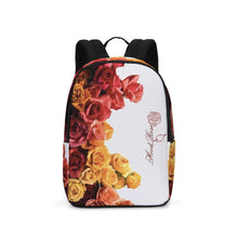 Load image into Gallery viewer, Fall Roses White Large Backpack
