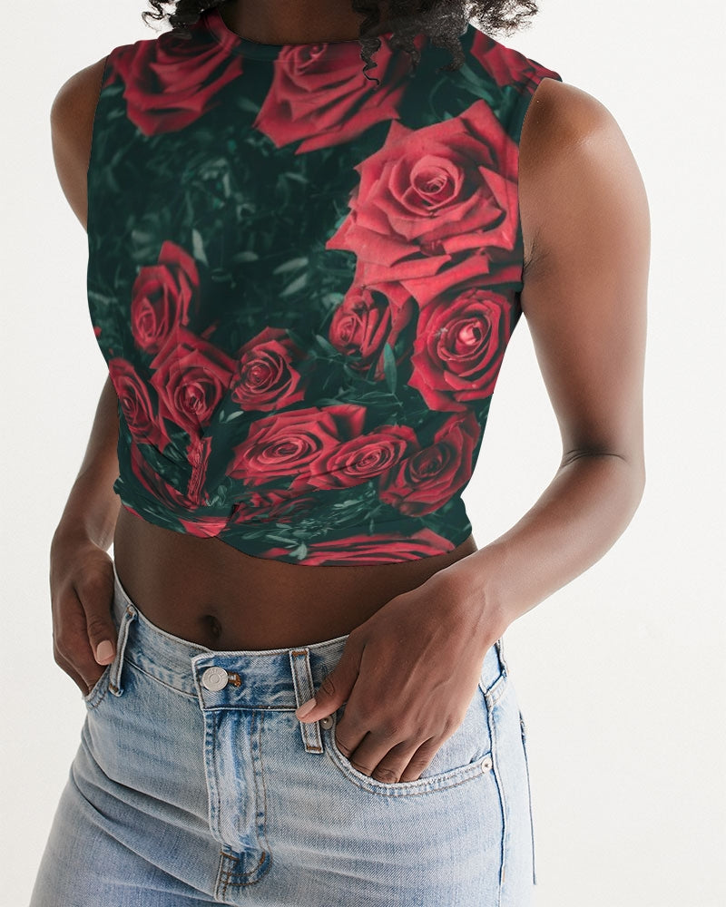 La Colora Women's Twist-Front Tank