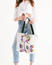 Load image into Gallery viewer, LIMITED EDITION* Pride Rose 2021 Canvas Zip Tote
