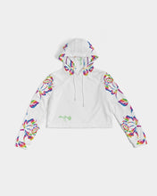 Load image into Gallery viewer, LIMITED EDITION* Pride Rose 2021 Women&#39;s Cropped Hoodie

