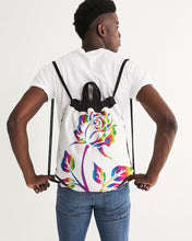 Load image into Gallery viewer, LIMITED EDITION* Pride Rose 2021 Canvas Drawstring Bag
