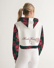 Load image into Gallery viewer, La Colora Women&#39;s Cropped Hoodie
