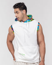 Load image into Gallery viewer, Special Edition* Tie Dye Pride 2021 Men&#39;s Premium Heavyweight Sleeveless Hoodie
