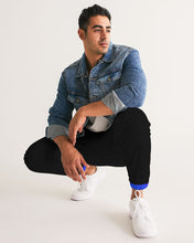 Load image into Gallery viewer, Blue&amp;Purple Rose Men&#39;s Track Pants
