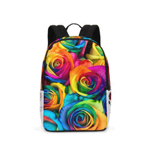 Load image into Gallery viewer, Rainbow-Roses Large Backpack
