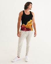 Load image into Gallery viewer, Fall Roses-Black Men&#39;s Tank

