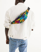 Load image into Gallery viewer, Rainbow-Roses Crossbody Sling Bag
