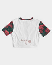 Load image into Gallery viewer, La Colora Women&#39;s Twist-Front Cropped Tee
