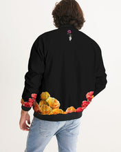 Load image into Gallery viewer, Fall Roses-Black Men&#39;s Bomber Jacket
