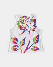 Load image into Gallery viewer, LIMITED EDITION* Pride Rose 2021 Women&#39;s Cropped Tank
