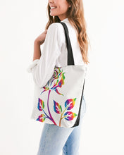 Load image into Gallery viewer, LIMITED EDITION* Pride Rose 2021 Canvas Zip Tote

