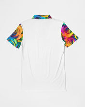 Load image into Gallery viewer, Special Edition* Tie Dye Pride 2021 Men&#39;s Slim Fit Short Sleeve Polo
