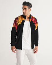 Load image into Gallery viewer, Fall Roses-Black Men&#39;s Track Jacket
