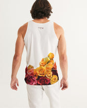 Load image into Gallery viewer, Fall Roses White Men&#39;s Tank
