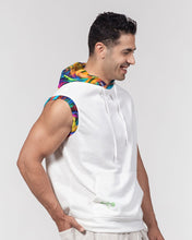 Load image into Gallery viewer, Special Edition* Tie Dye Pride 2021 Men&#39;s Premium Heavyweight Sleeveless Hoodie
