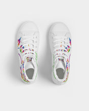 Load image into Gallery viewer, LIMITED EDITION* Pride Rose 2021 Women&#39;s Hightop Canvas Shoe
