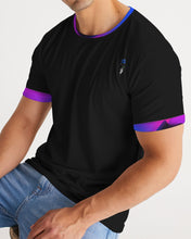 Load image into Gallery viewer, Blue&amp;Purple Rose Men&#39;s Tee

