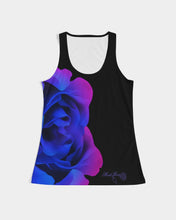 Load image into Gallery viewer, Blue&amp;Purple Rose Women&#39;s Tank
