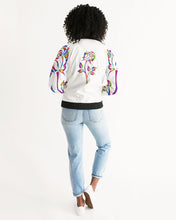 Load image into Gallery viewer, LIMITED EDITION* Pride Rose 2021 Women&#39;s Bomber Jacket
