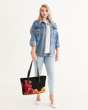 Load image into Gallery viewer, Fall Roses-Black Stylish Tote
