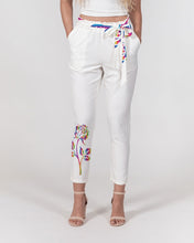 Load image into Gallery viewer, LIMITED EDITION* Pride Rose 2021 Women&#39;s Belted Tapered Pants
