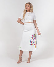 Load image into Gallery viewer, LIMITED EDITION* Pride Rose 2021 Women&#39;s A-Line Midi Skirt

