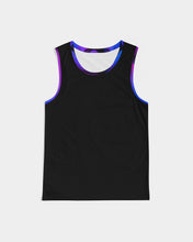 Load image into Gallery viewer, Blue&amp;Purple Rose Men&#39;s Sports Tank
