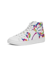 Load image into Gallery viewer, LIMITED EDITION* Pride Rose 2021 Women&#39;s Hightop Canvas Shoe
