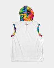 Load image into Gallery viewer, Special Edition* Tie Dye Pride 2021 Men&#39;s Premium Heavyweight Sleeveless Hoodie
