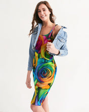 Load image into Gallery viewer, Special Edition* Tie Dye Pride 2021 Women&#39;s Midi Bodycon Dress
