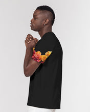 Load image into Gallery viewer, Fall Roses-Black Men&#39;s Everyday Pocket Tee
